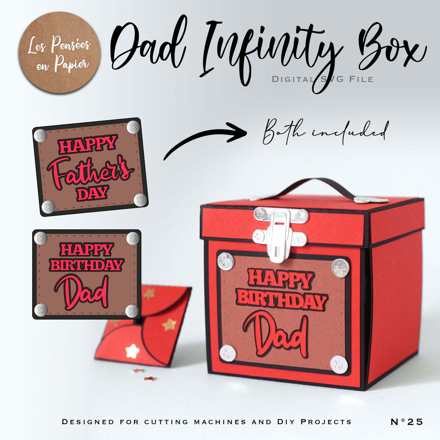 DAD INFINITY BOX - SVG