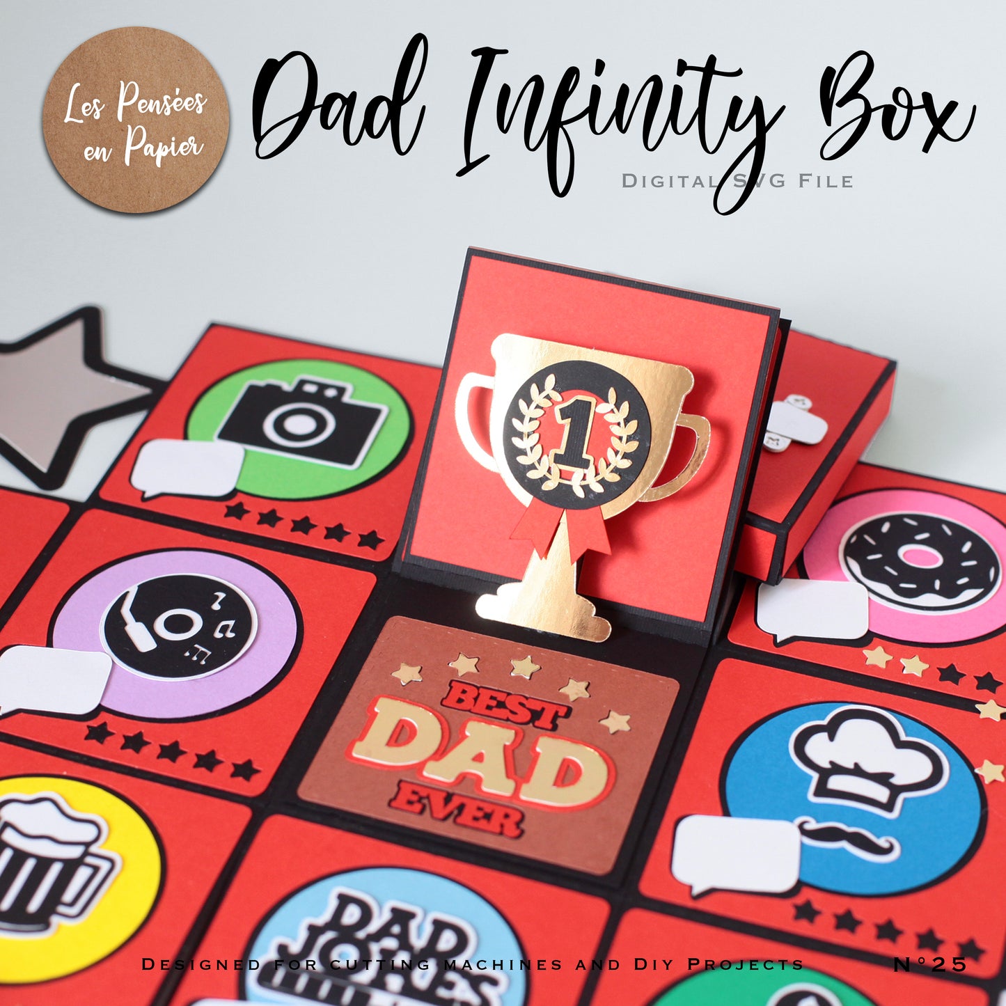 DAD INFINITY BOX - SVG
