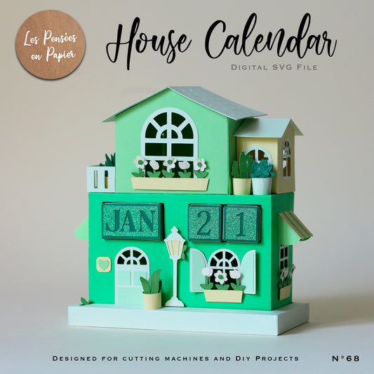 HOUSE CALENDAR - SVG