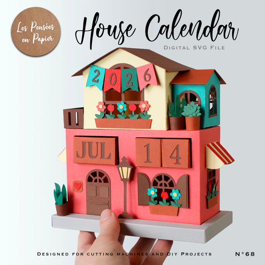 HOUSE CALENDAR - SVG