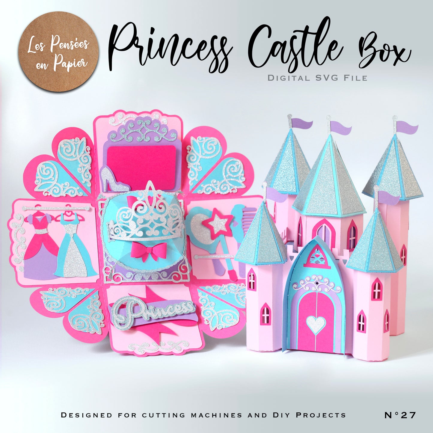 PRINCESS CASTLE - SVG