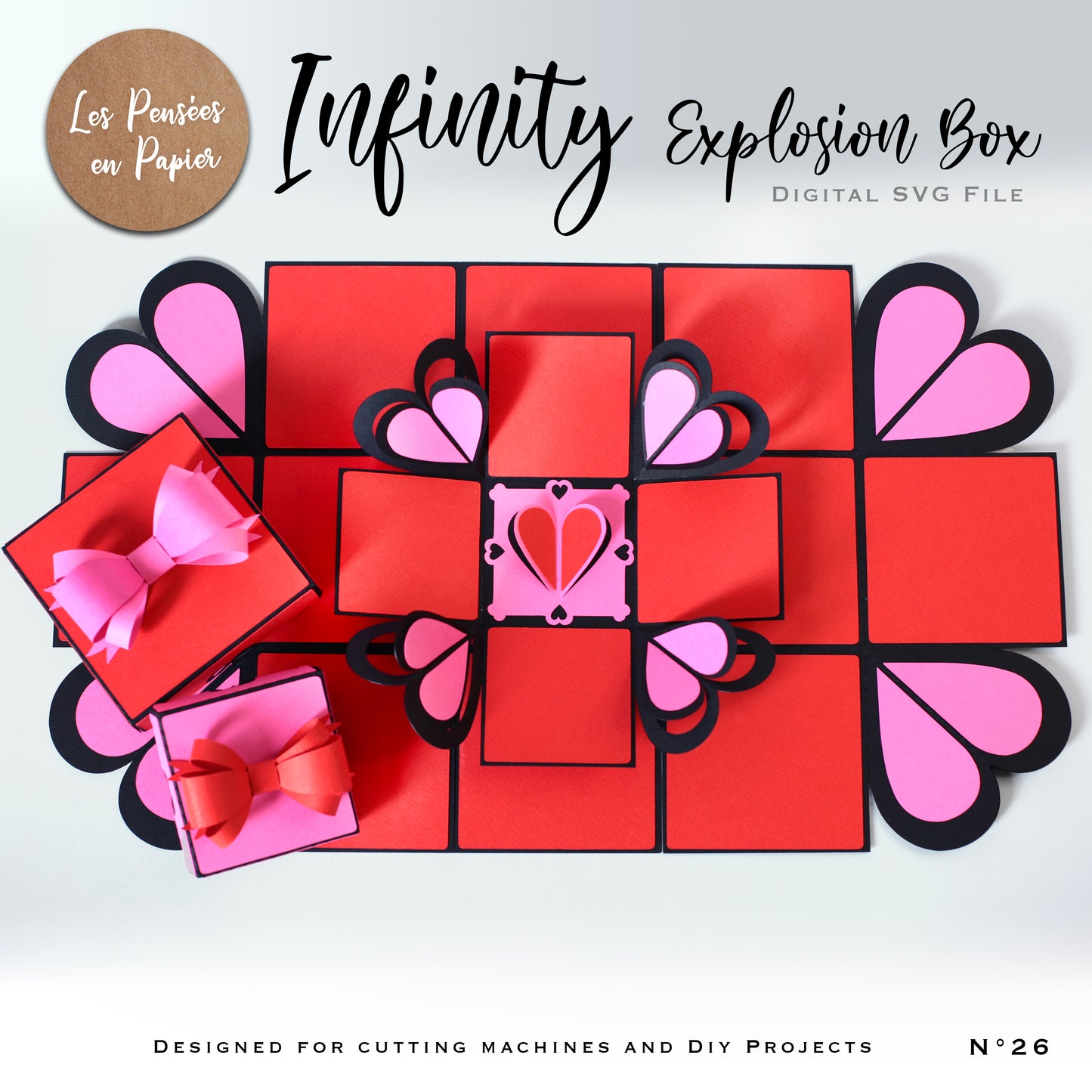 INFINITY EXPLODING BOX - SVG