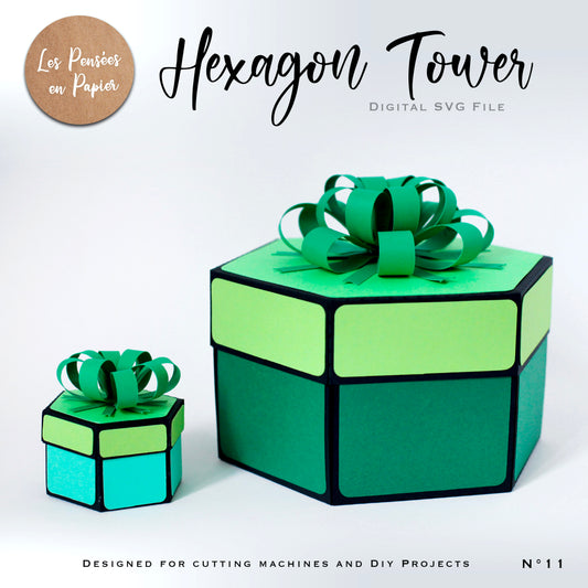 HEXAGON TOWER - SVG