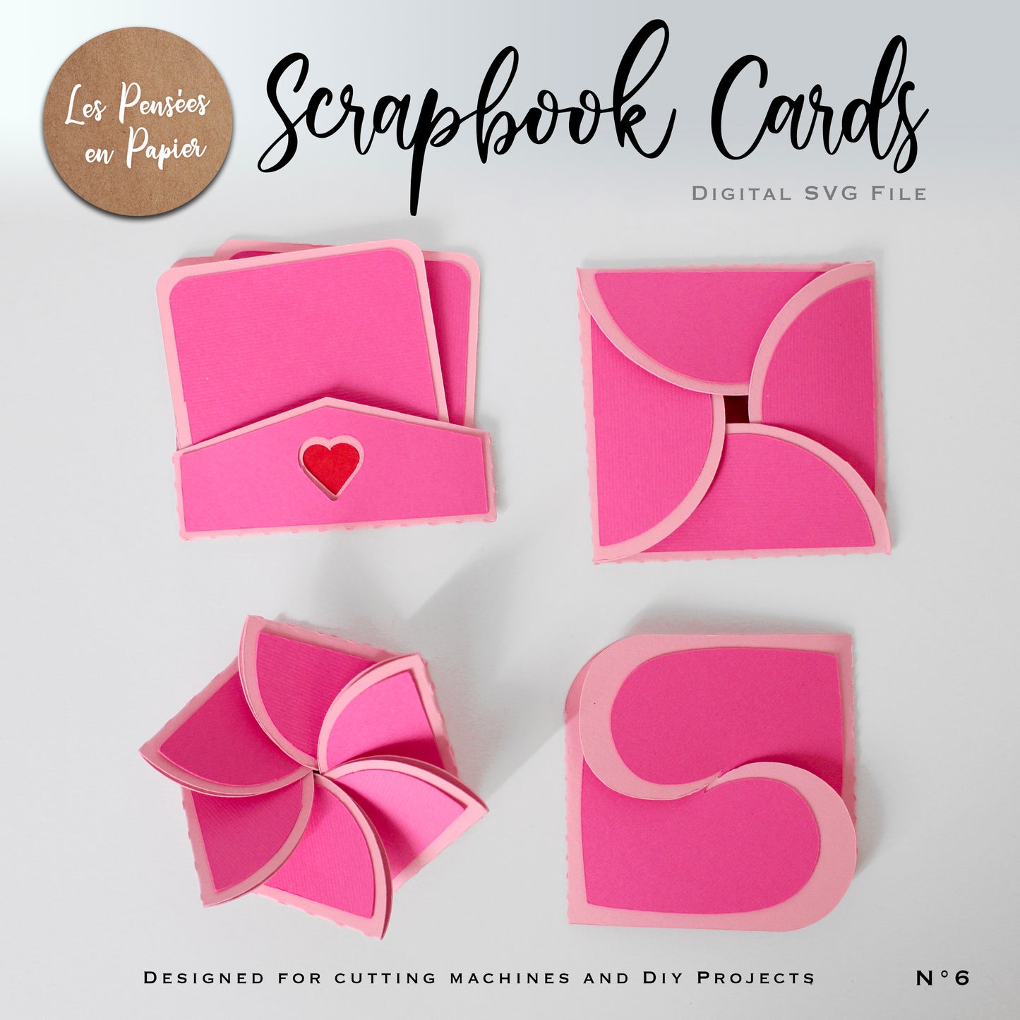 SCRAPBOOK CARDS - SVG