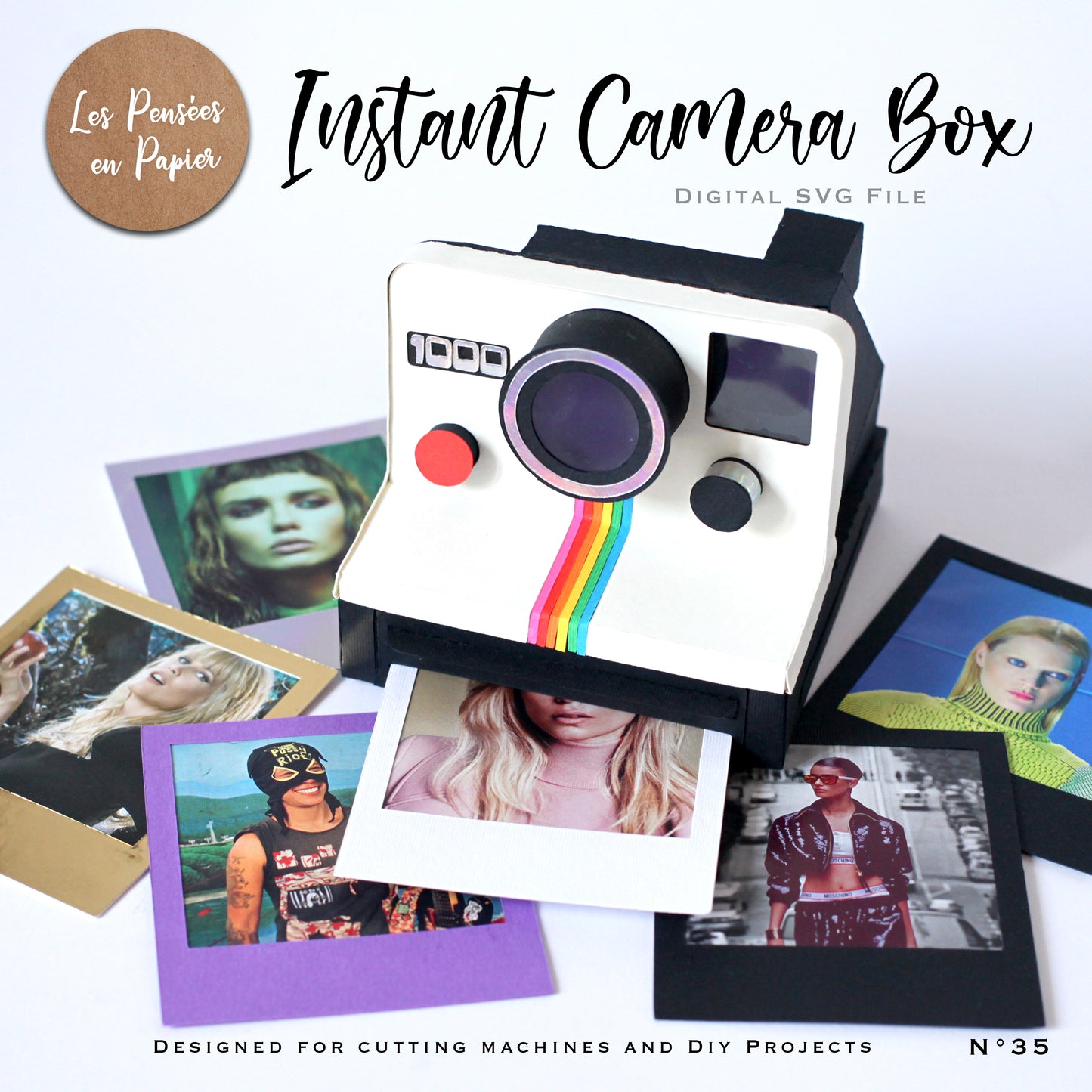 INSTANT CAMERA BOX - SVG