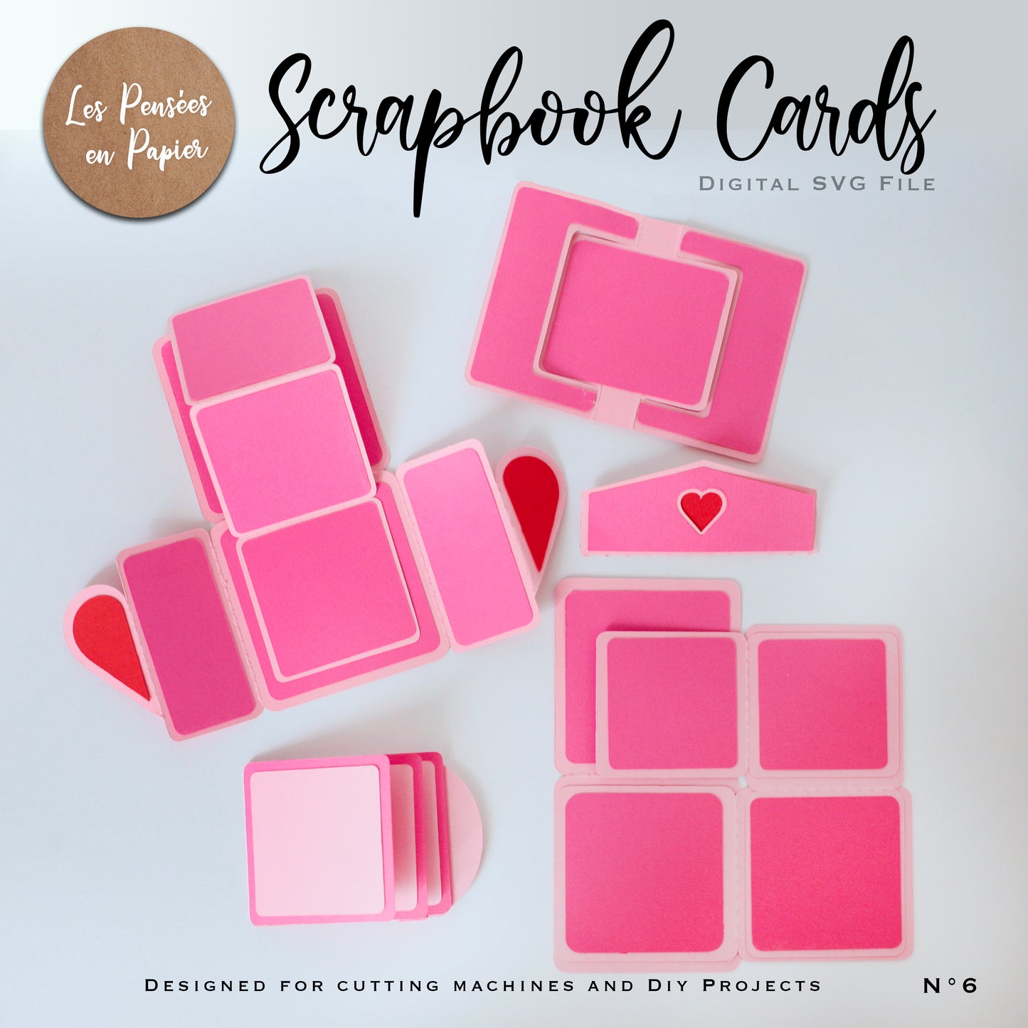 SCRAPBOOK CARDS - SVG