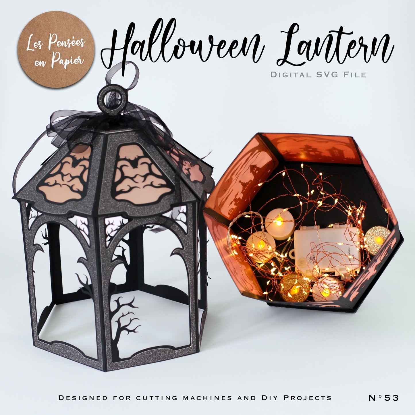HALLOWEEN LANTERN - SVG