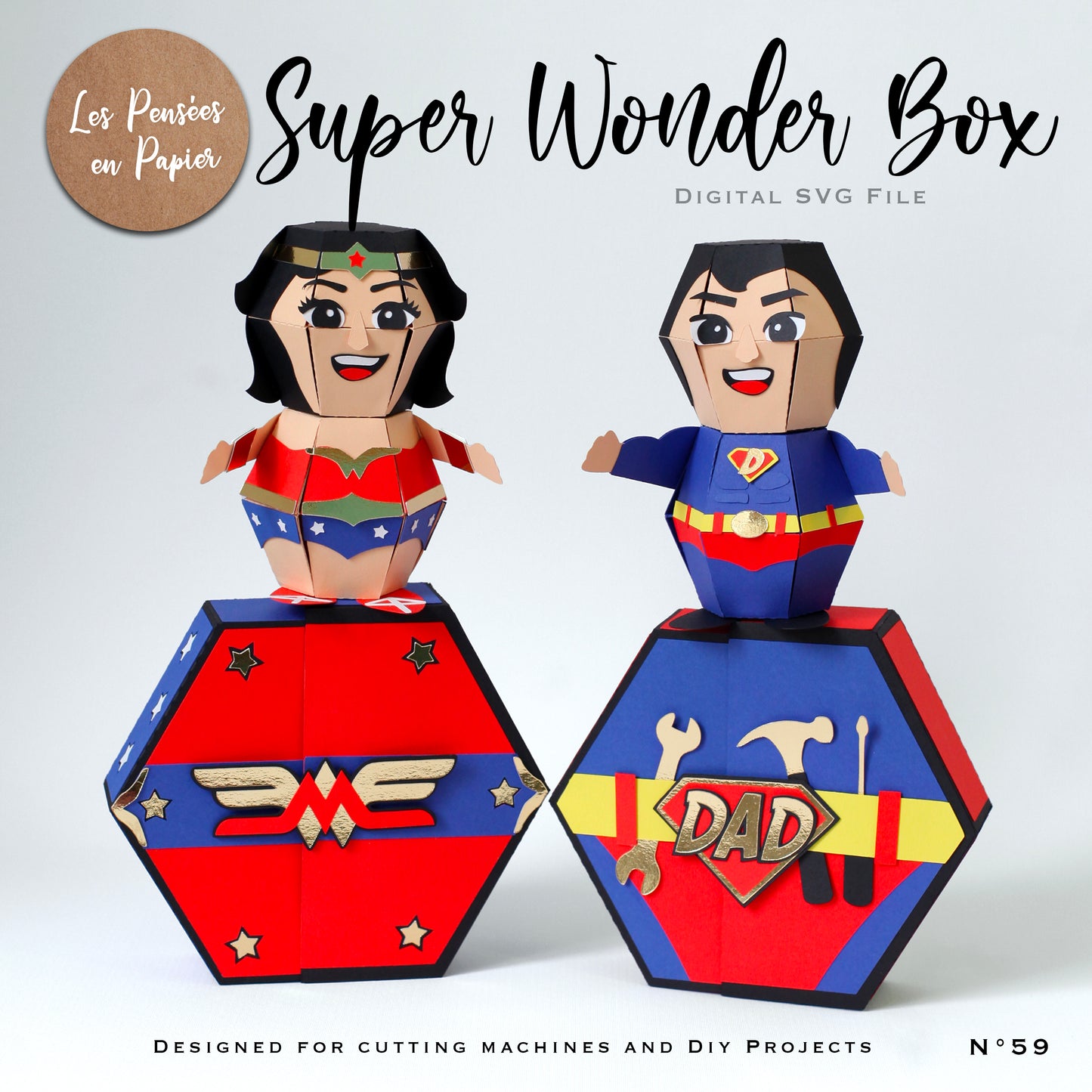 40% OFF - SUPER WONDER BOX - SVG