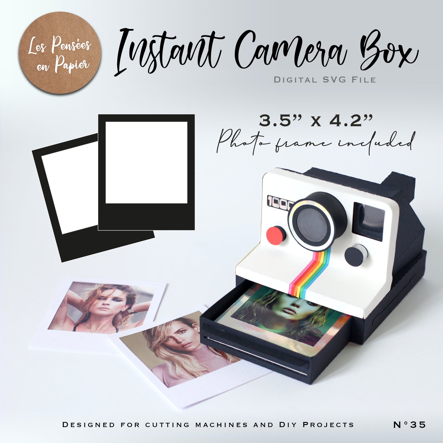 INSTANT CAMERA BOX - SVG