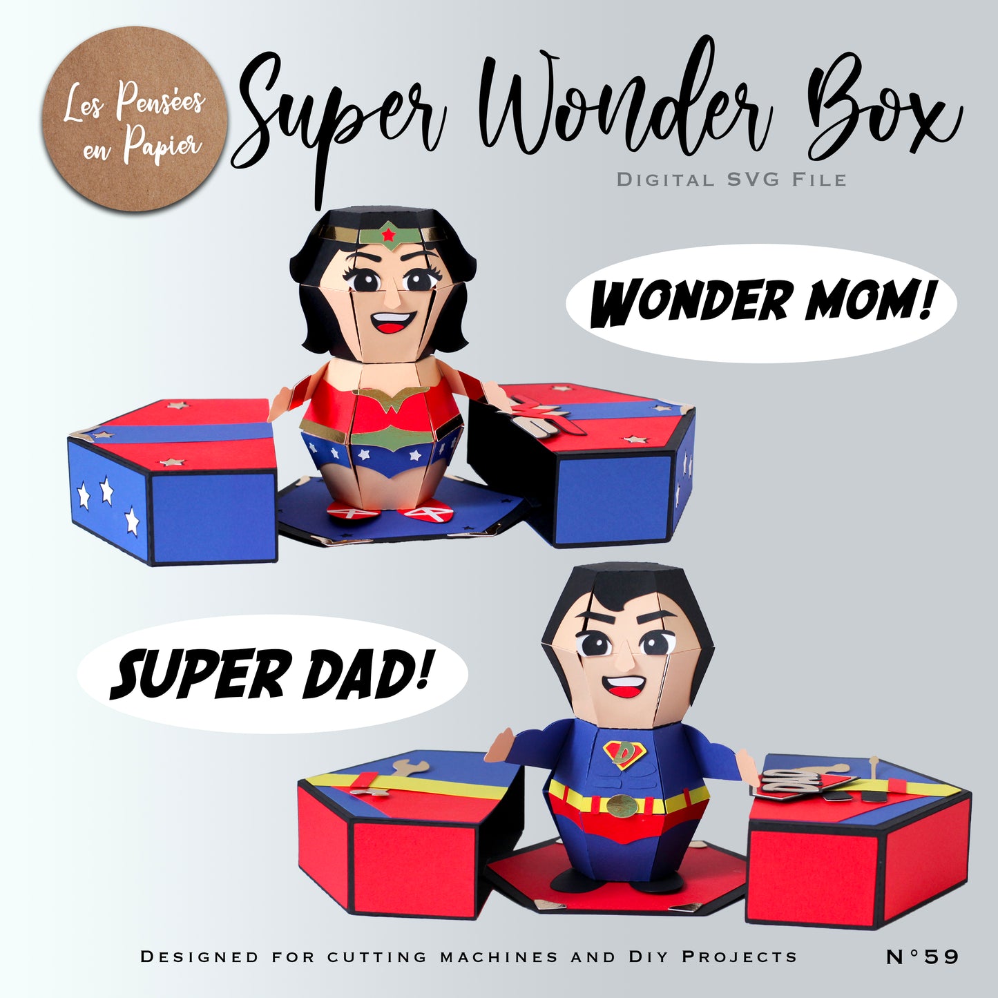40% OFF - SUPER WONDER BOX - SVG
