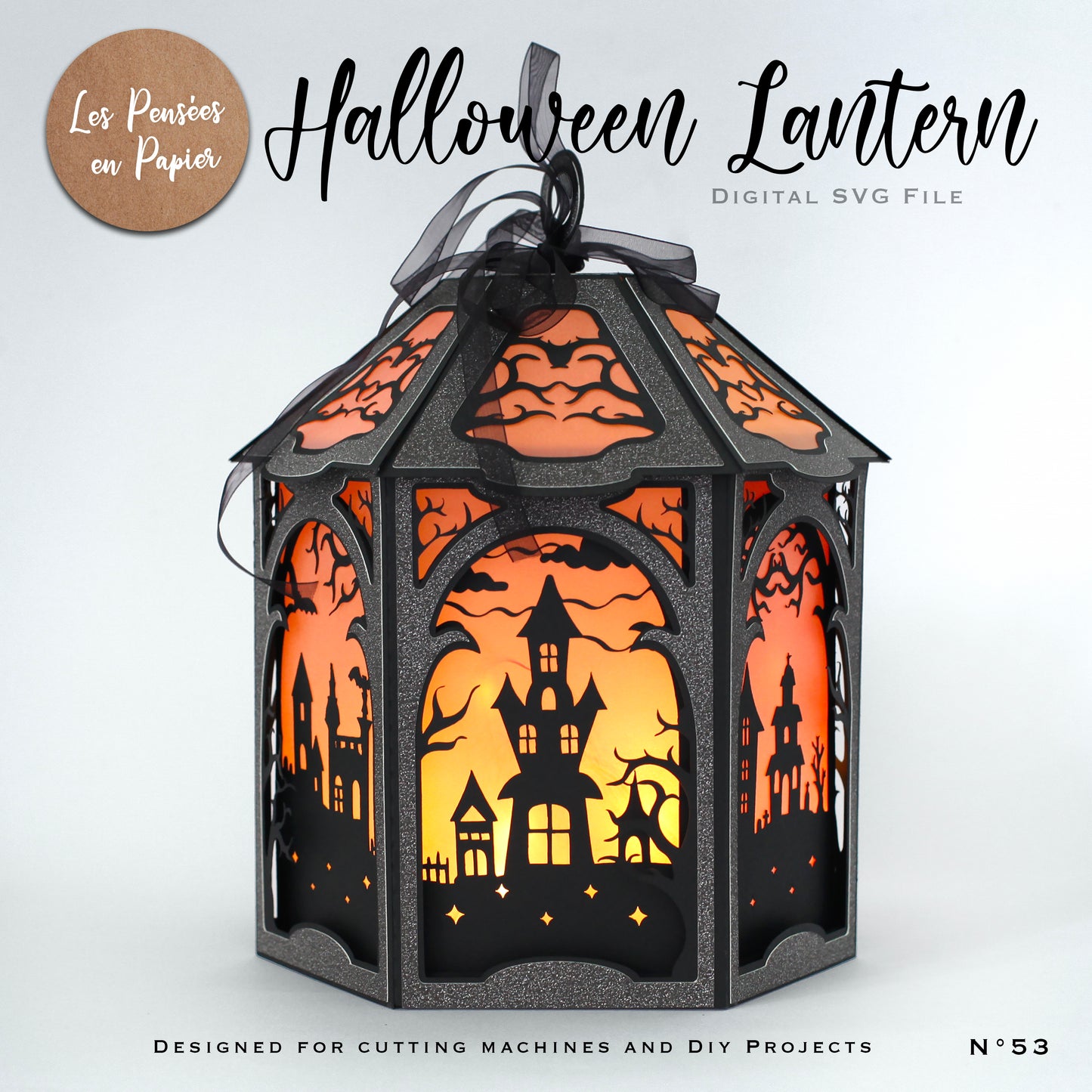 HALLOWEEN LANTERN - SVG