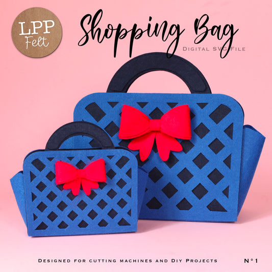 FELT SHOPPING BAG - SVG