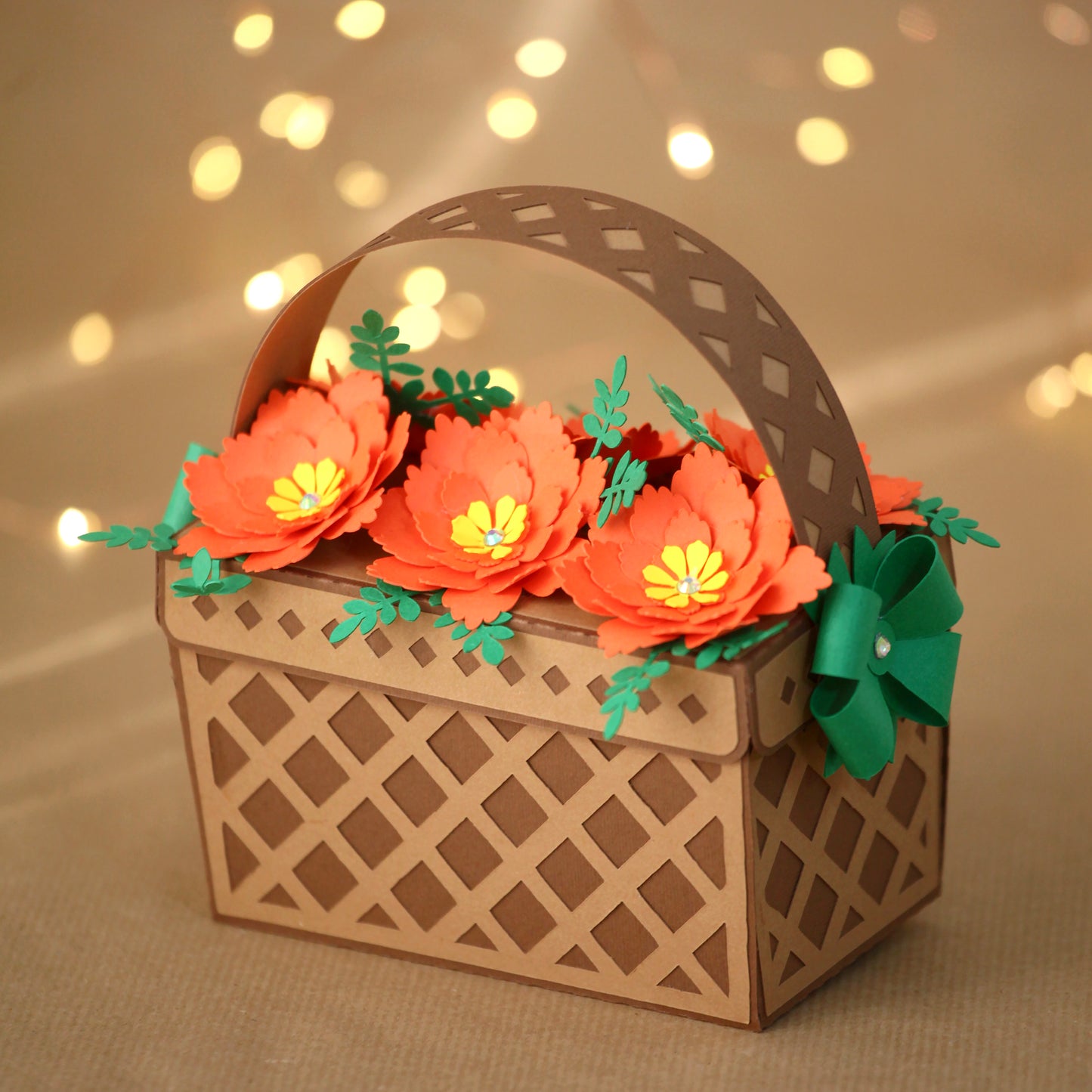 FLOWER BASKET 2 - SVG