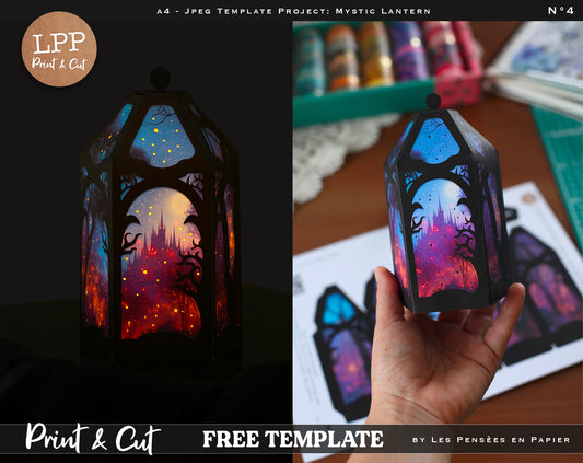 FREE - Print&Cut - Mystic Lantern