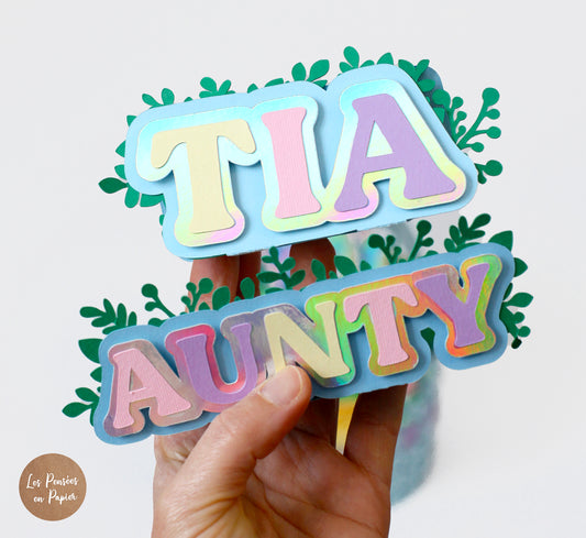 AUNTY / TIA - Free SVG