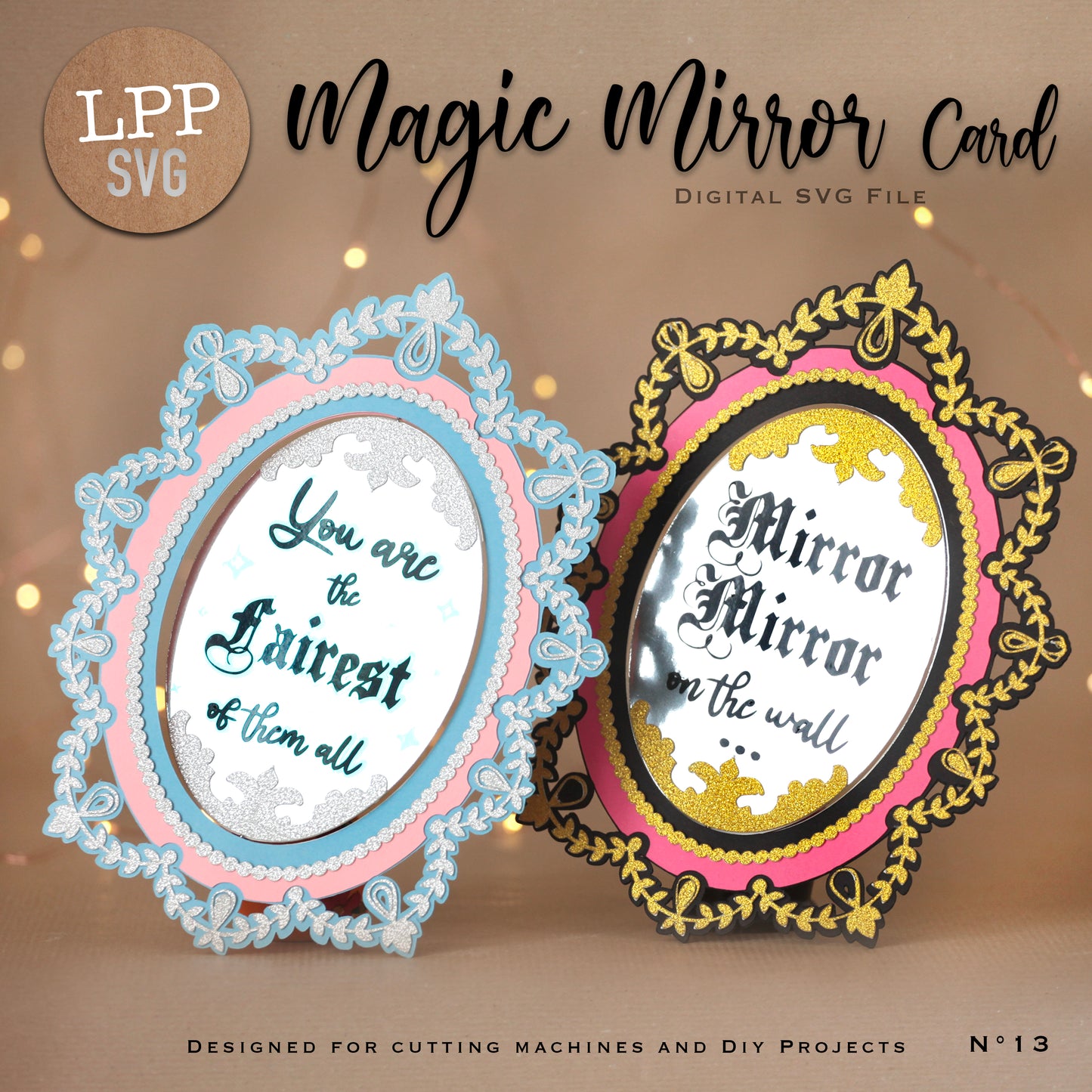 MAGIC MIRROR CARD - SVG