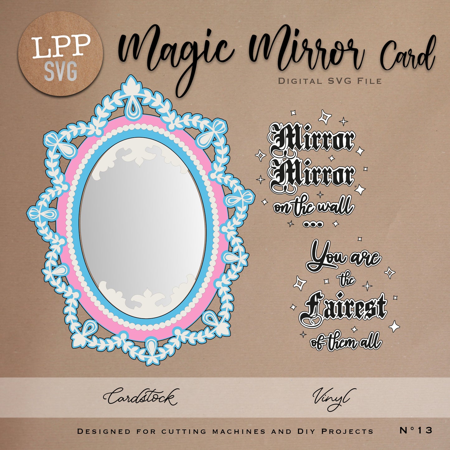 MAGIC MIRROR CARD - SVG