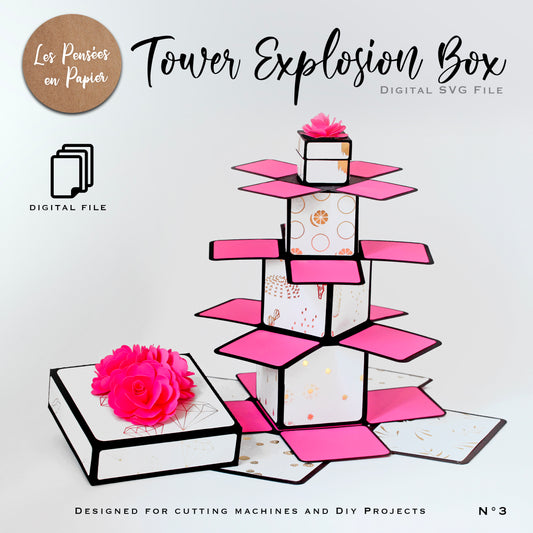 TOWER EXPLOSION BOX - SVG