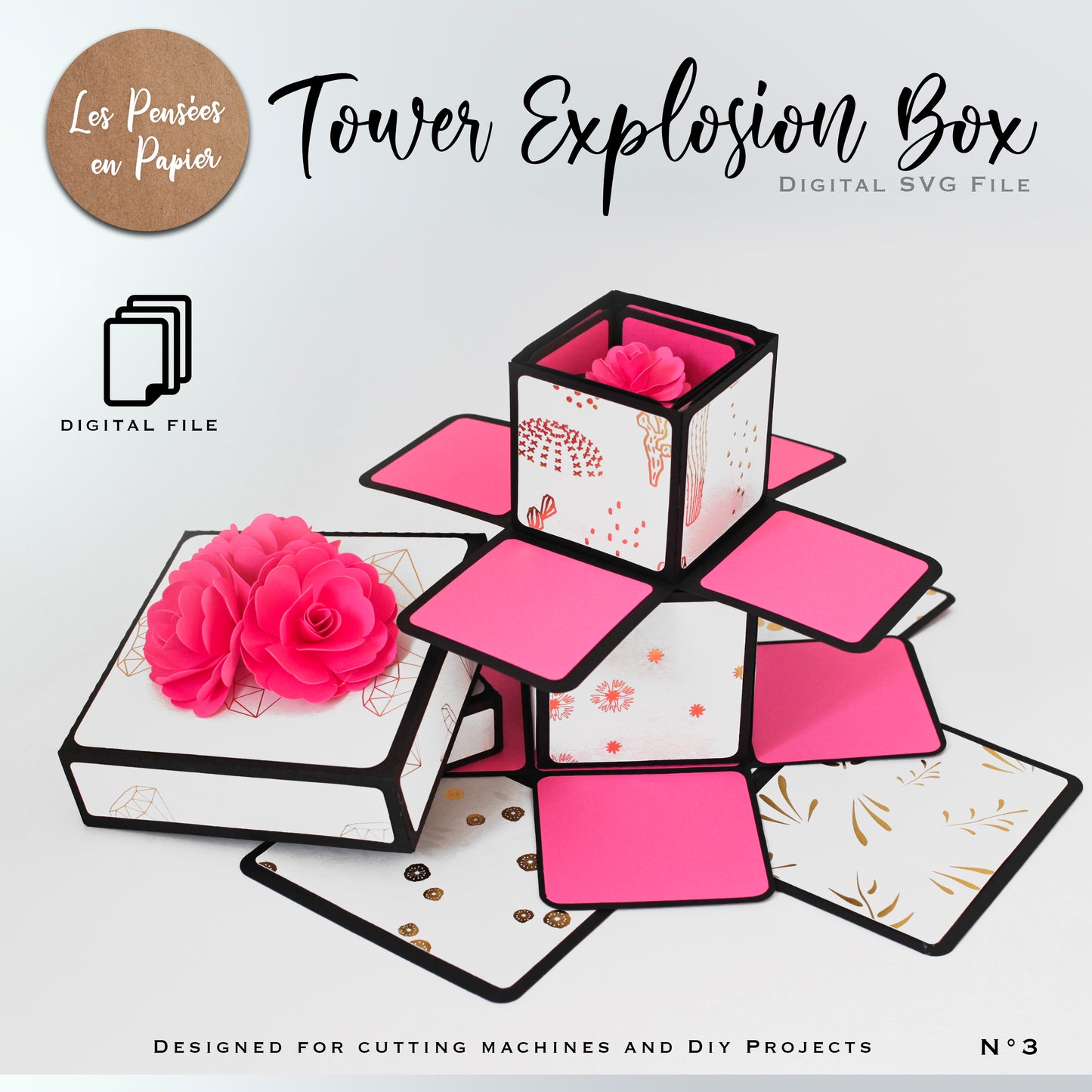 TOWER EXPLOSION BOX - SVG