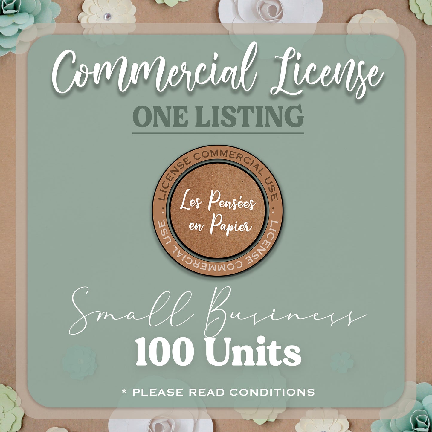 COMMERCIAL LICENSE - 100 UNITS