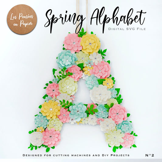 SPRINGH ALPHABET - SVG