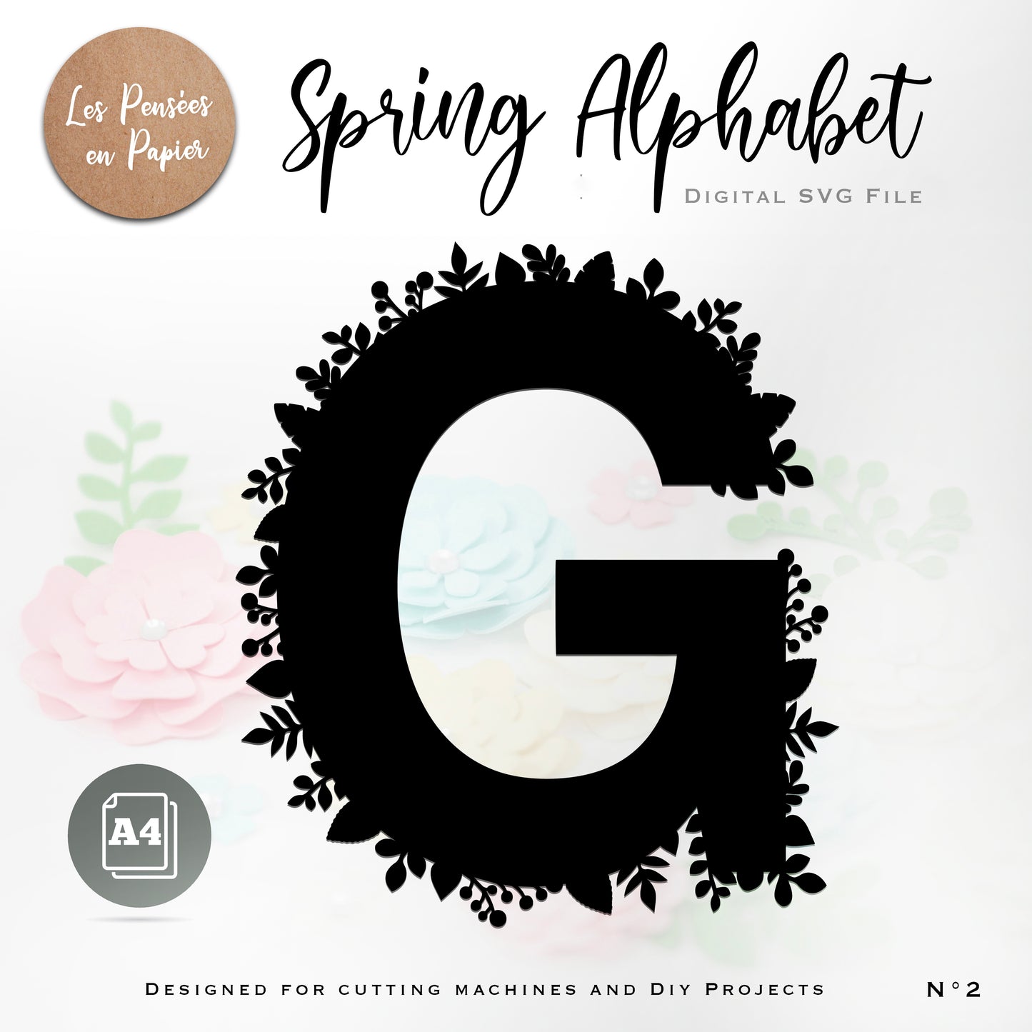 SPRINGH ALPHABET - SVG