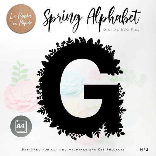 SPRINGH ALPHABET - SVG