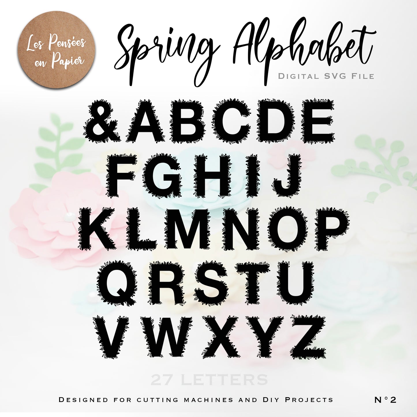 SPRINGH ALPHABET - SVG