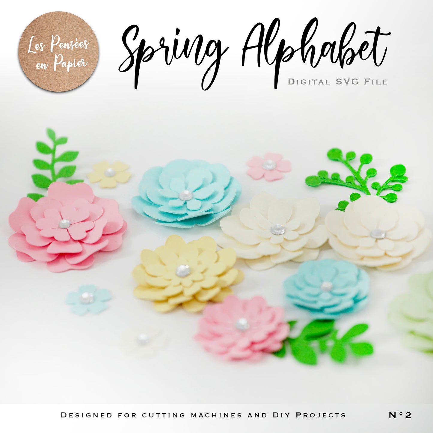 SPRINGH ALPHABET - SVG