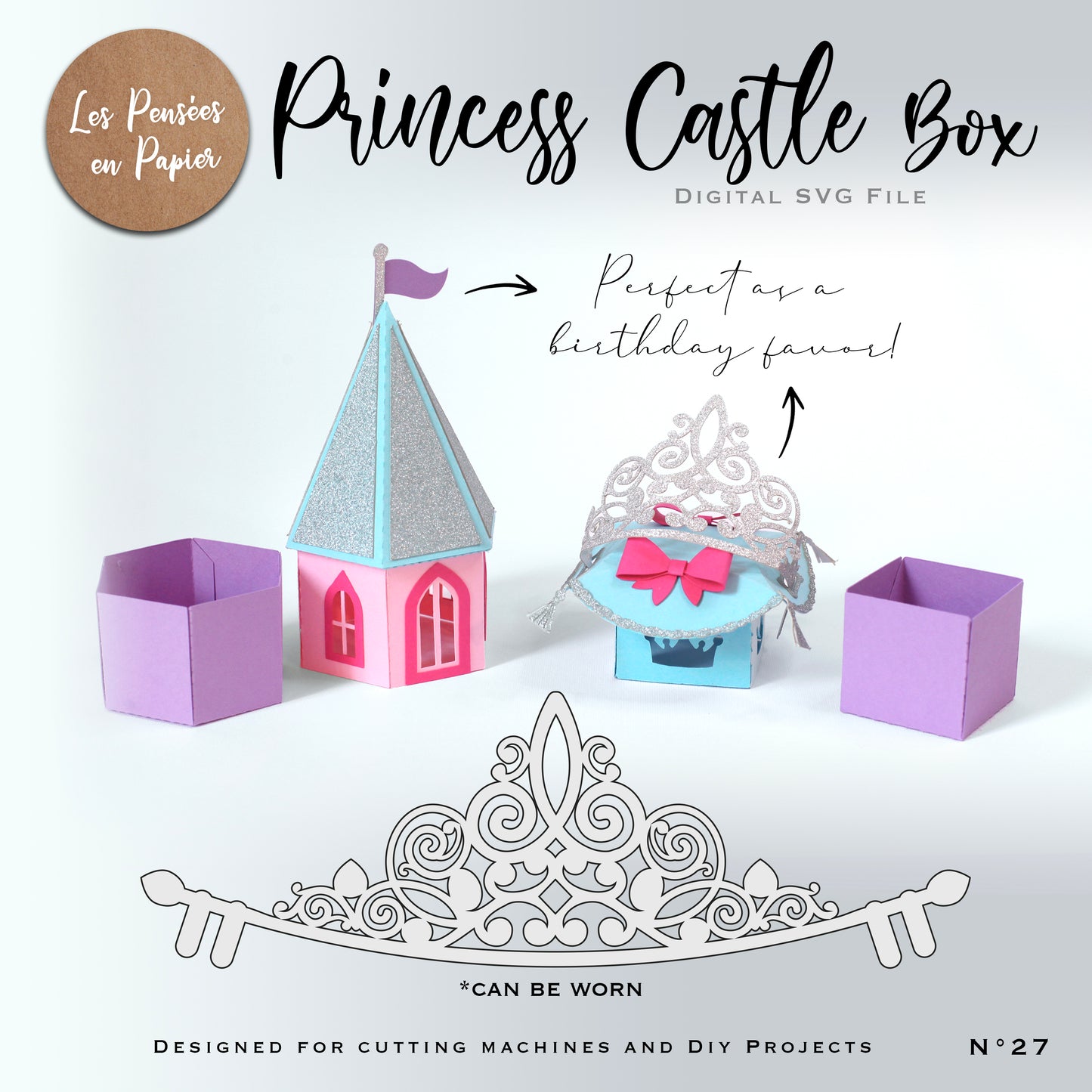 PRINCESS CASTLE - SVG