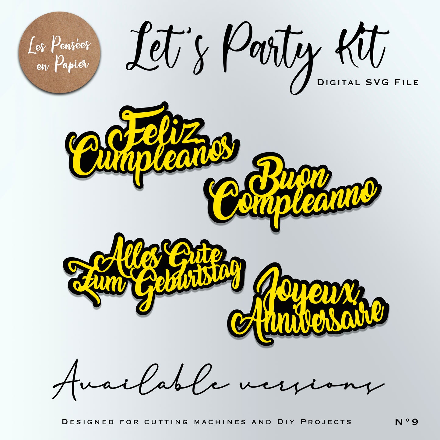 PARTY KIT - SVG