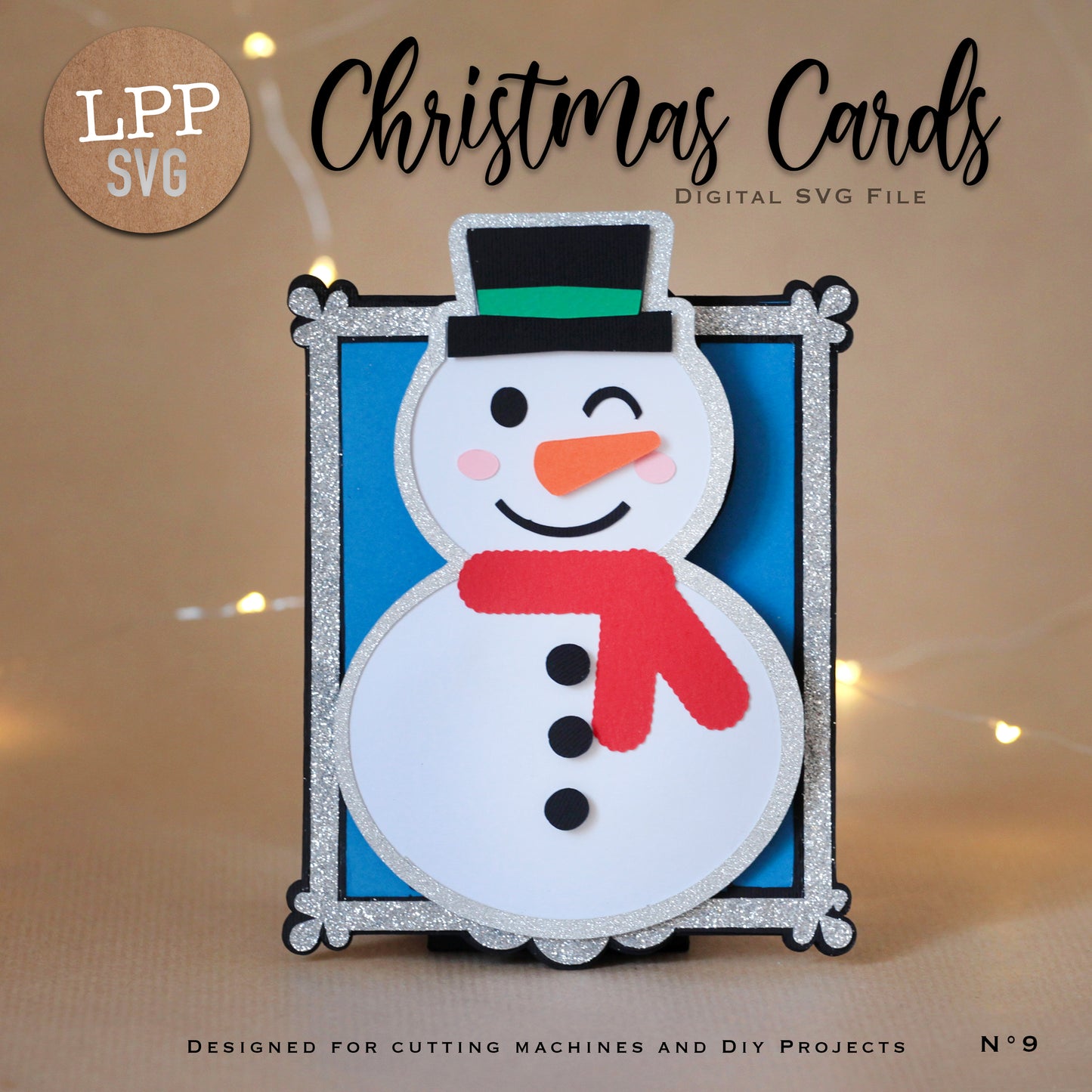 CHRISTMAS CARDS - SVG