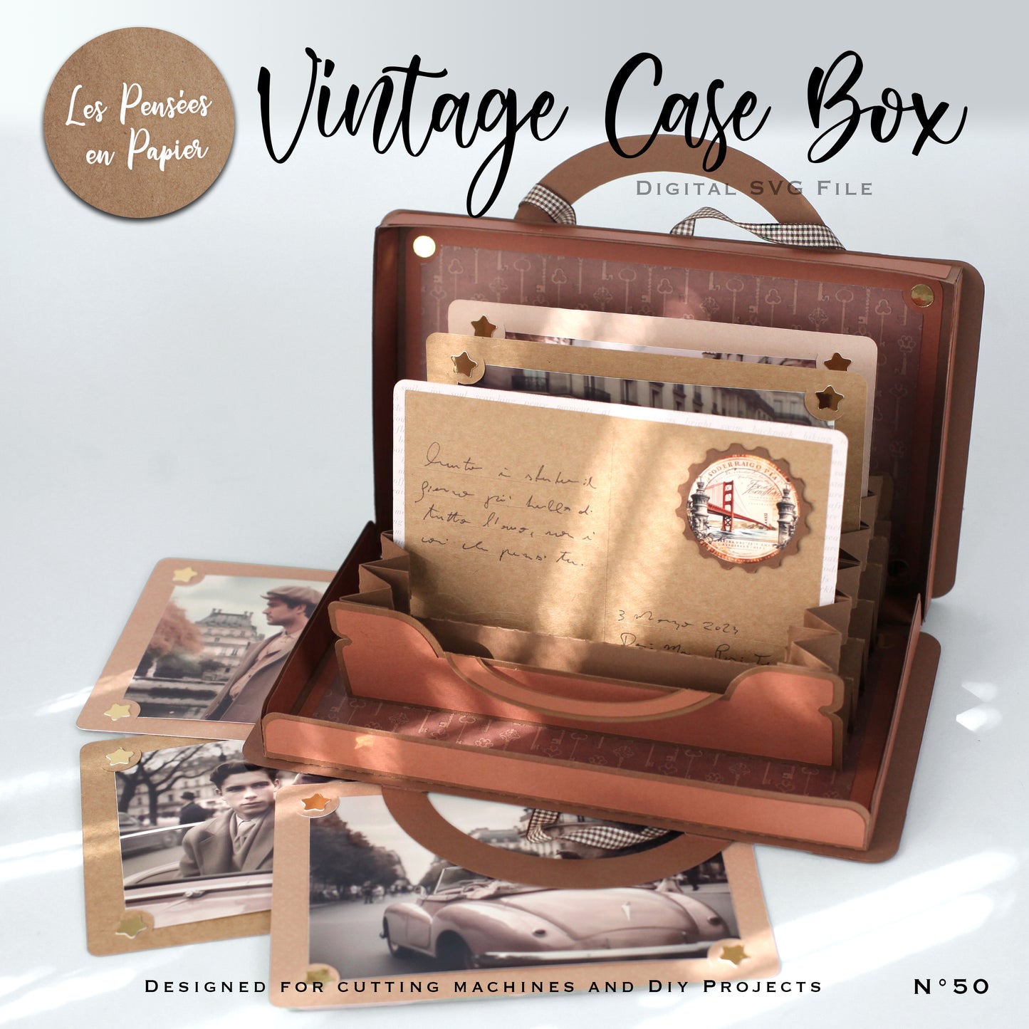 VINTAGE CASE BOX - SVG